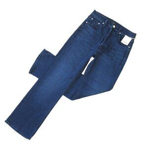 NWT MOTHER Tripper Dark Blue Women's Jeans - Taking Shape Color - High Rise